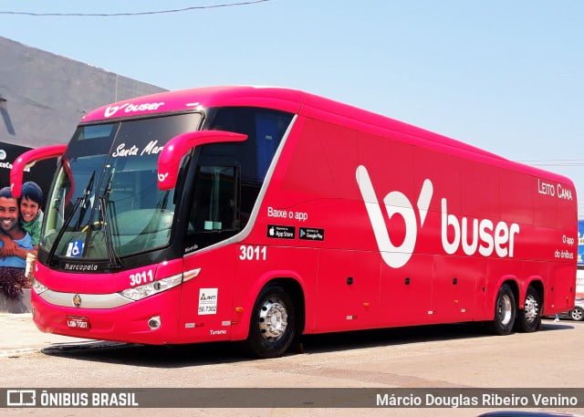 Buser ganha ação movida por Sindicato de Empresas de Transporte de Passageiros, em São Paulo 2 Buser 3011 Ônibus Brasil