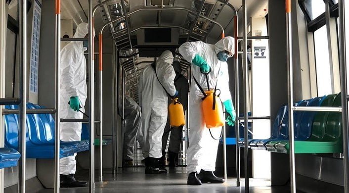 Militares realizam desinfecção e higienização do sistema de trens de Natal 2 93363763 266241877866299 8341065041900268568 n