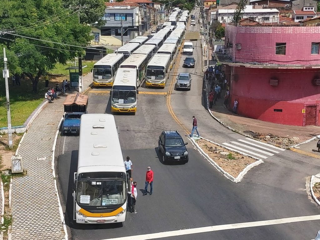 Natal: A cronologia de seis paralisações do transporte público que culminarão com a greve dos rodoviários 3 Divulgação SINTRO RN