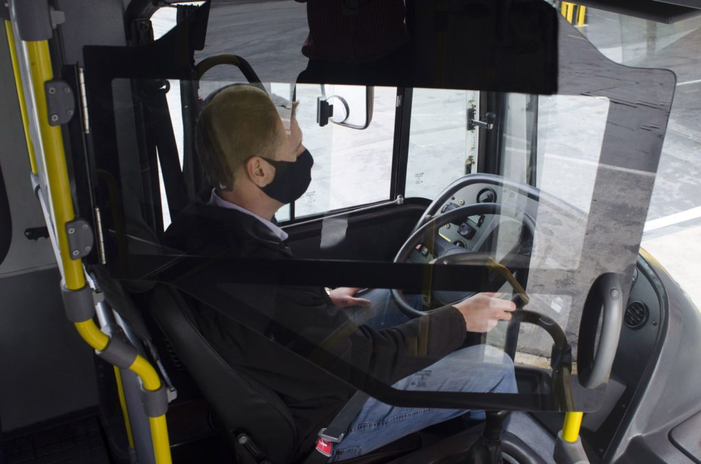 Marcopolo desenvolve kit de proteo para garantir ainda mais segurana no transporte coletivo durante a pandemia de covid 19