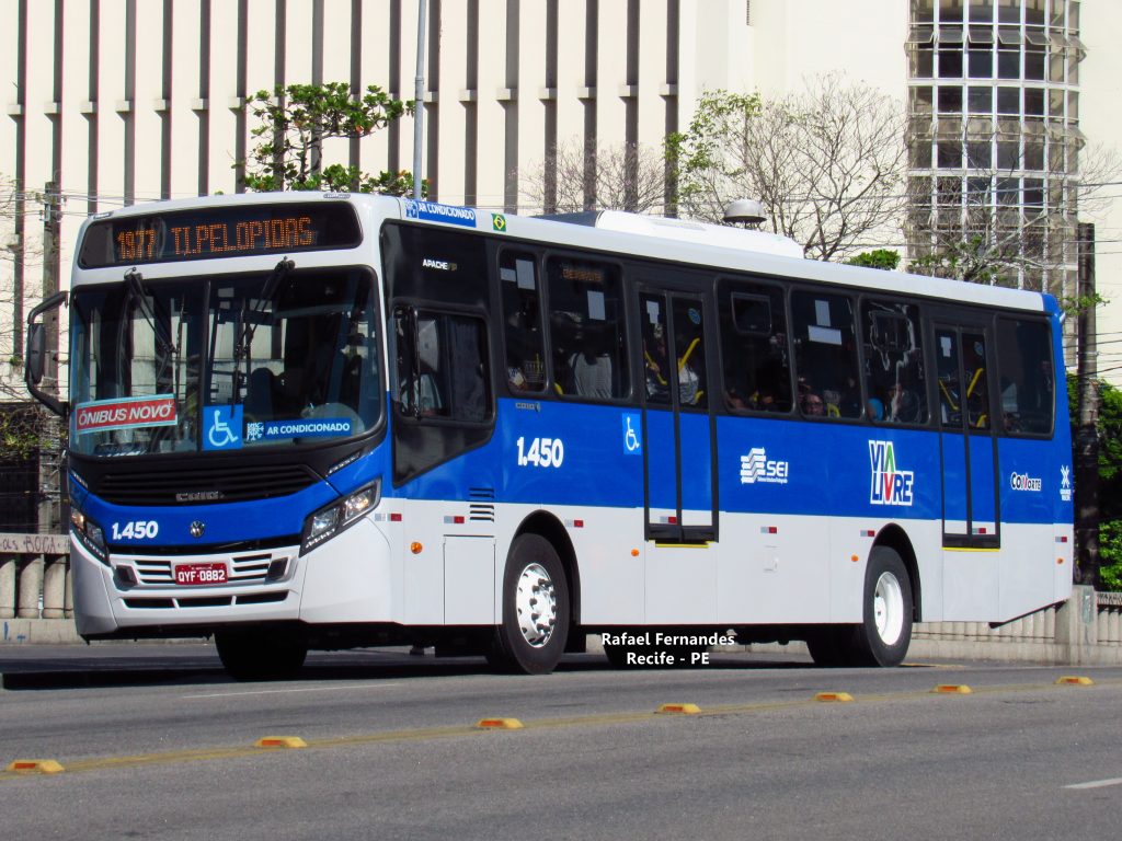 Caio participa do Veneza Bus 2025 com destaque para ônibus de 15 metros em operação no BRT do Recife 2 Itamaracá 1450 Rafael