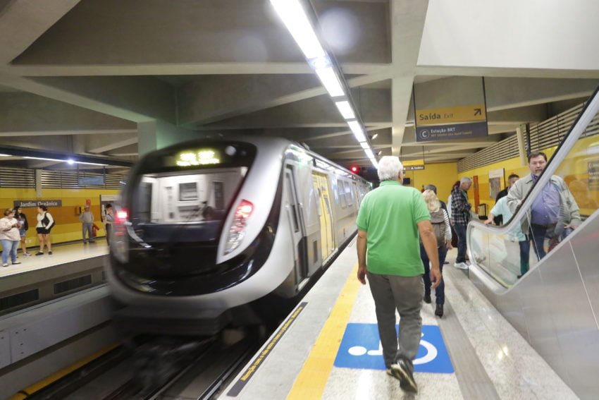 Metrô do RJ só tem caixa para operar por mais 2 meses 2 CC Metro Linha4 001 850x567 1