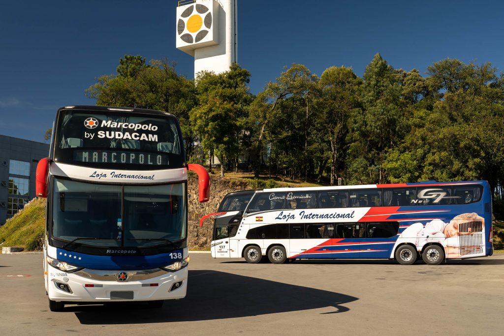 Internacional: Marcopolo fornece dois novos ônibus rodoviários para Cooperativa Loja, do Equador 2 Equador Secco Comunicação