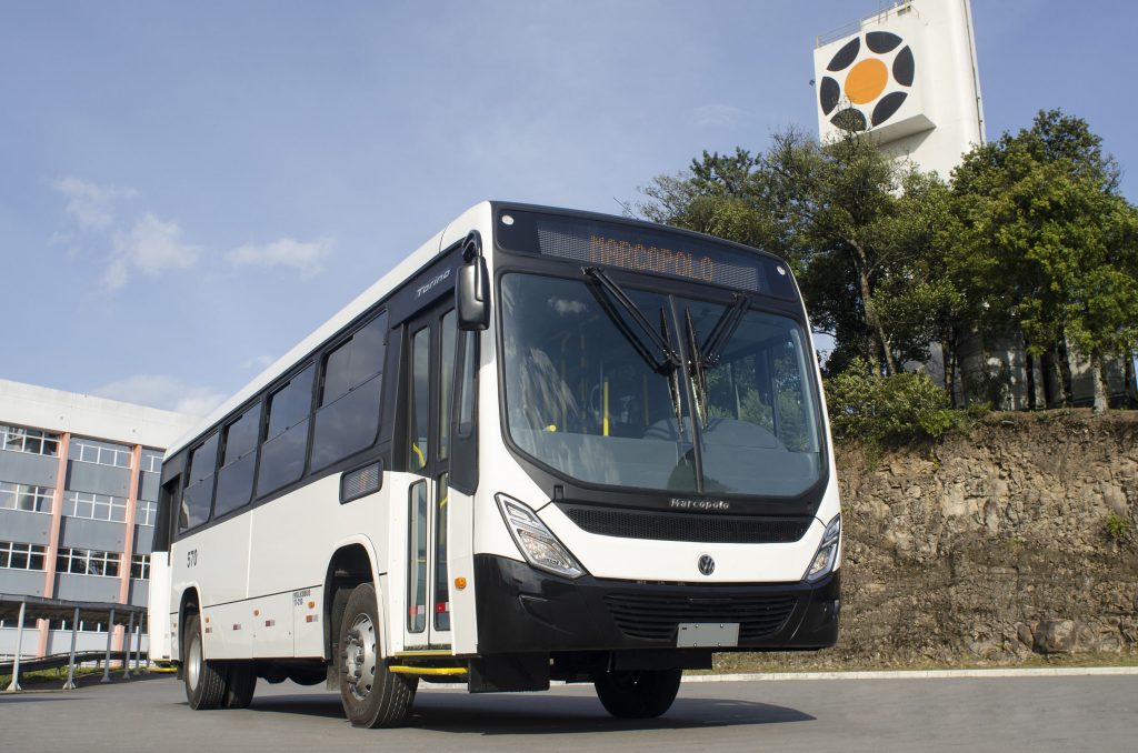 Internacional: Marcopolo exporta 130 ônibus urbanos para Angola equipados com solução Marcopolo BioSafe 2 Angola Secco Comunicação