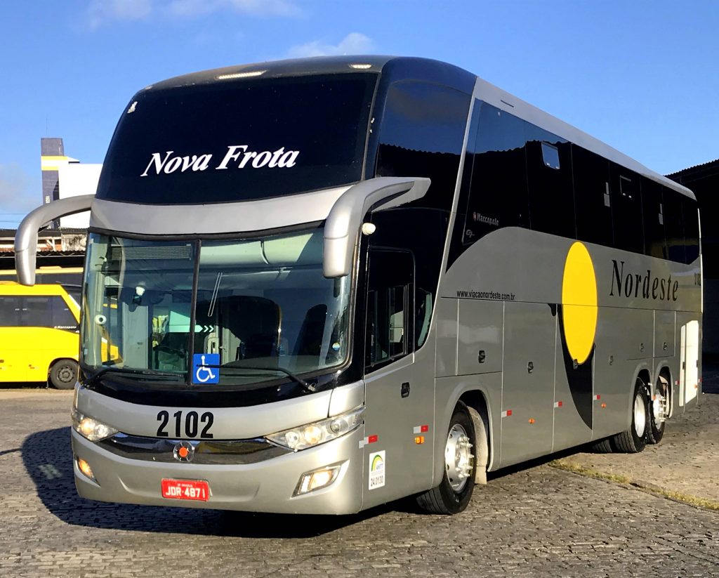 Novos ônibus do modelo 'LD' na Viação Nordeste 2 LD Nordeste 1