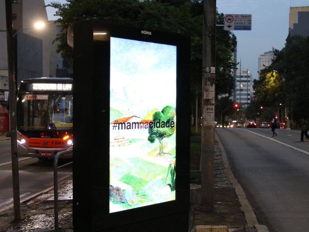 SP: MAM põe reproduções de suas obras em pontos de ônibus 6 img 9487 Agencia Brasil