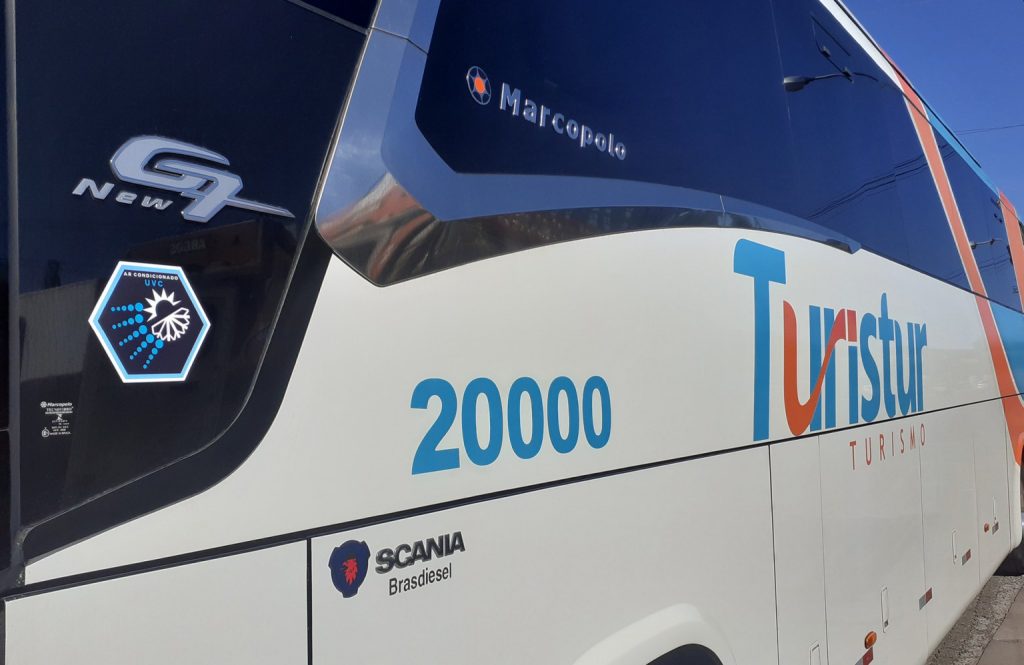 RS: Turistur implanta inédito sistema de desinfecção de ar-condicionado em sua frota 2 red Turistur Foto Divulgacao