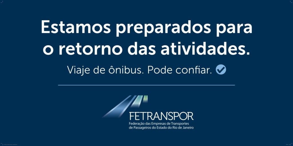 Em tempos de covid-19, empresas do Rio promovem ações para a retomada do serviço de forma mais segura para funcionários e passageiros 2 AF Retorno Quarentena Busdoor 110cmx54cm NTU