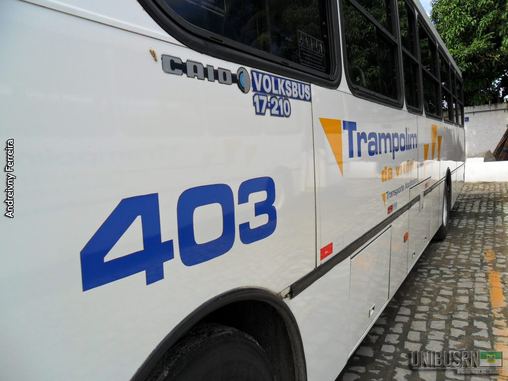 #TBT UNIBUS RN: Trampolim da Vitória, 403 5 Trampolim 403 01 Andreivny