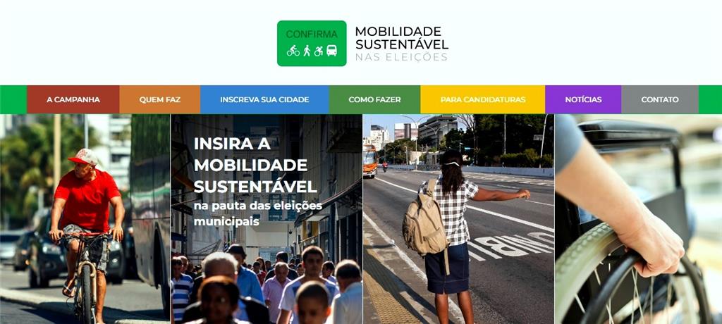 Quer mais mobilidade sustentável? Vamos pressionar os candidatos! 2 campanha mobilidade sustentavel nas eleicoes