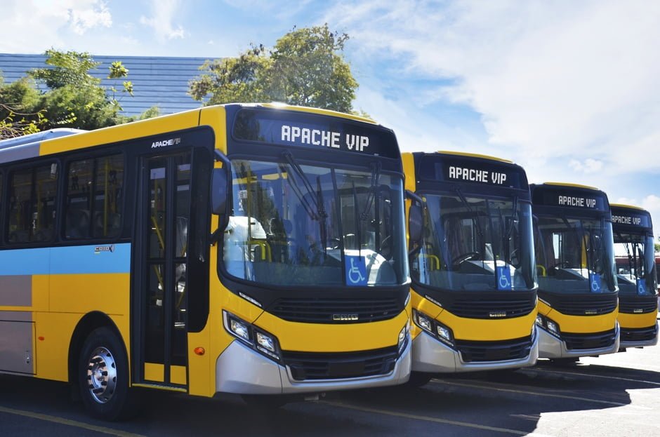 Internacional: Caio Induscar fornece 4 ônibus para El Salvador 1 Site Caio Induscar