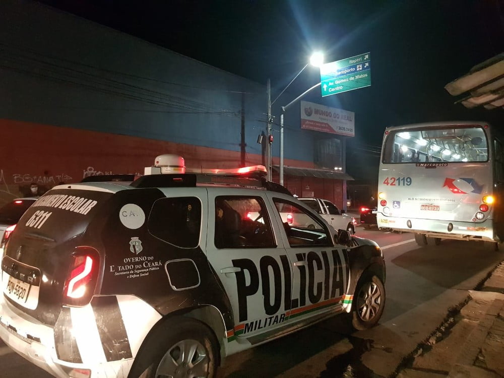 CE: Passageiro reage e atira em suspeito durante tentativa de assalto a ônibus em Fortaleza 10 whatsapp image 2020 10 09 G1 CE