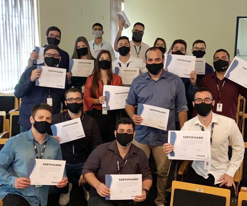 Formandos da 5a turma do Jovens Talentos
