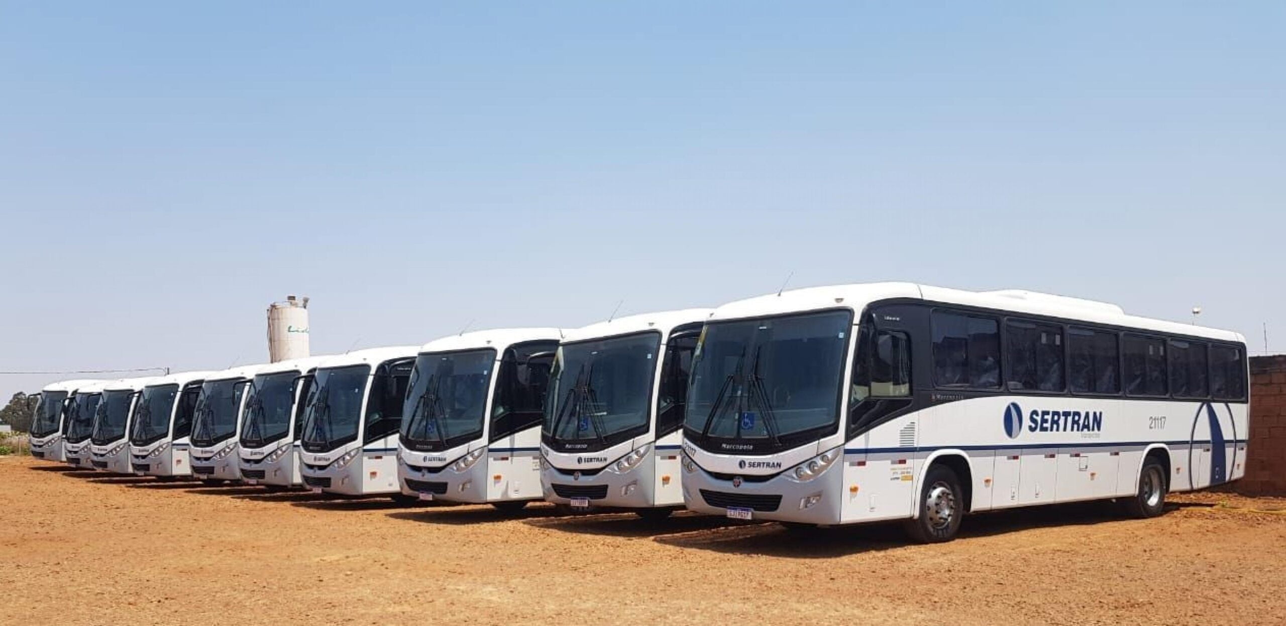 Sertran aposta nos ônibus VW e amplia fornecimento de serviços de fretamento