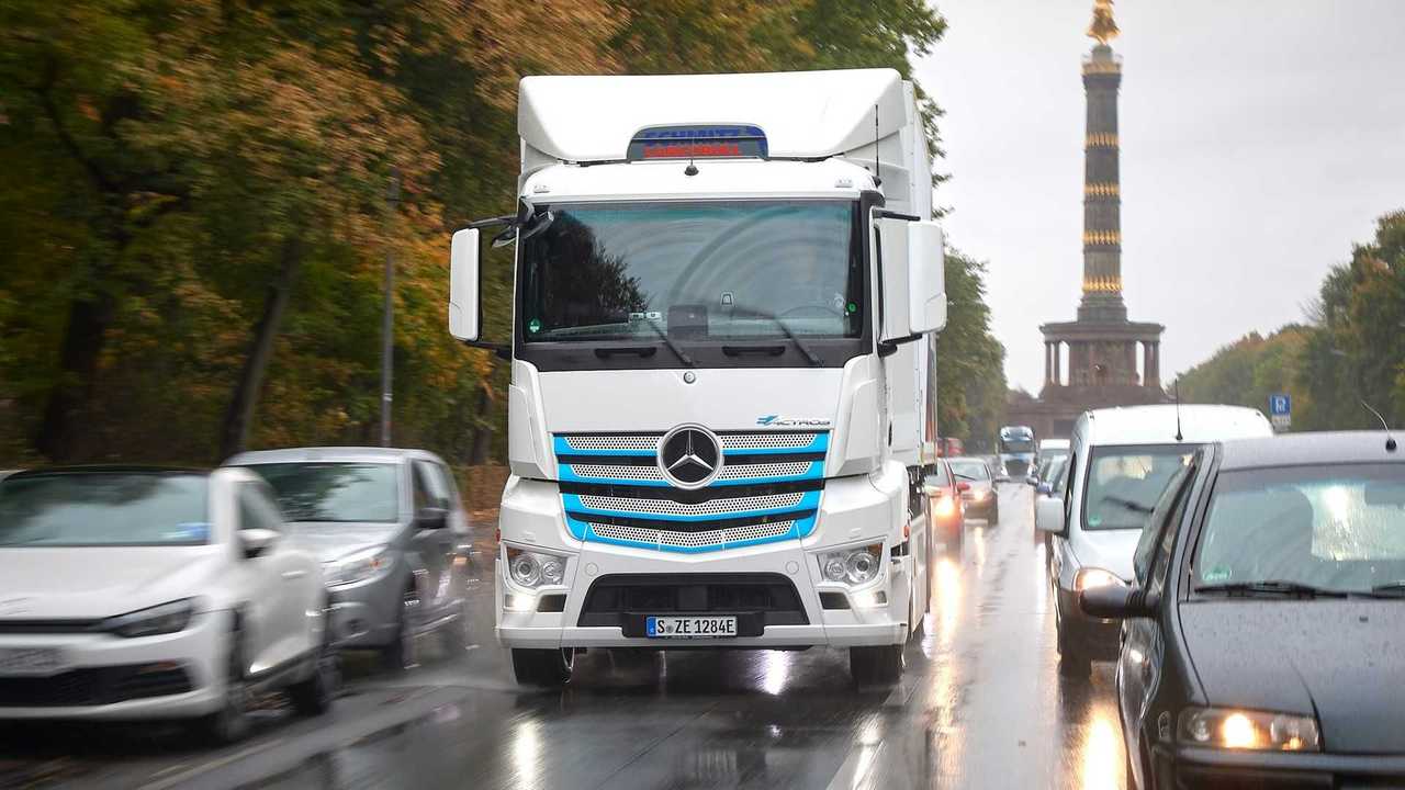 Caminhão terá emissão zero na UE até 2040