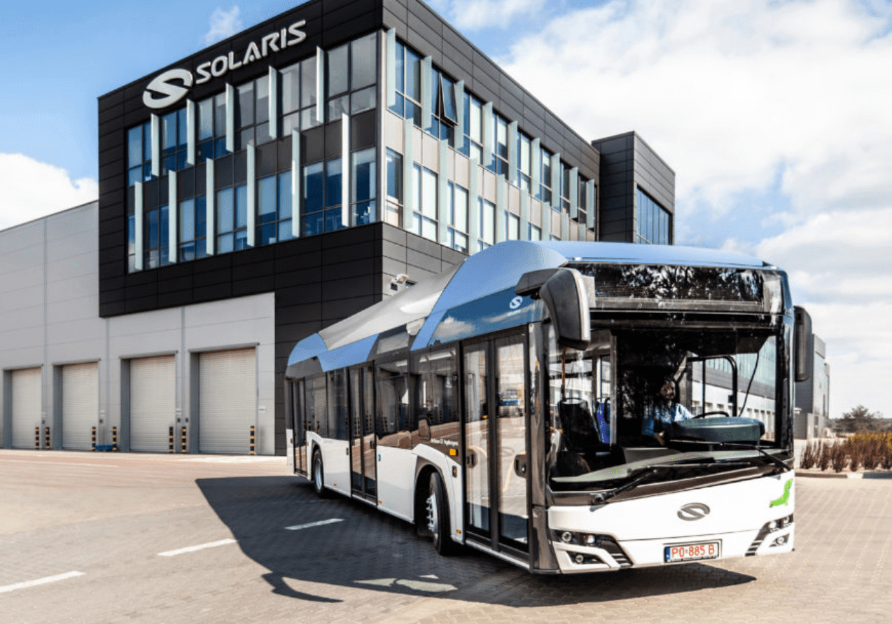 Suécia recebe primeiros ônibus a hidrogênio para o sistema de transporte público