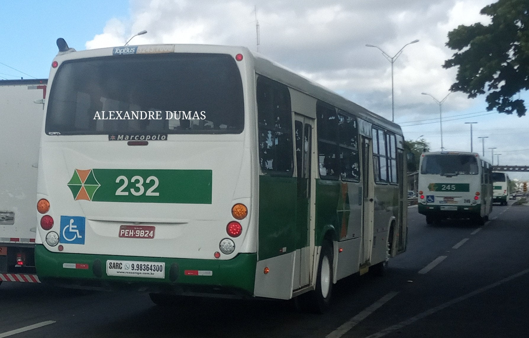 Ônibus da empresa Caxangá a caminho de Natal deverão ser direcionados para a Guanabara