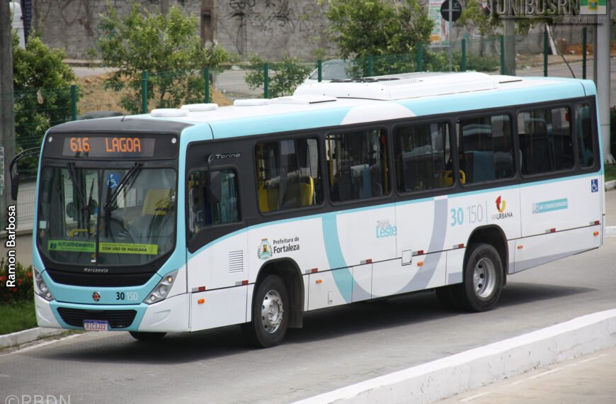 Empresas de ônibus de Fortaleza renovam frota com ônibus zero km