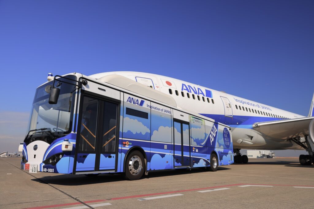 BYD conclui operação experimental com ônibus autônomo para o Aeroporto Internacional de Haneda, em Tóquio 2 onibus Autonomo BYD