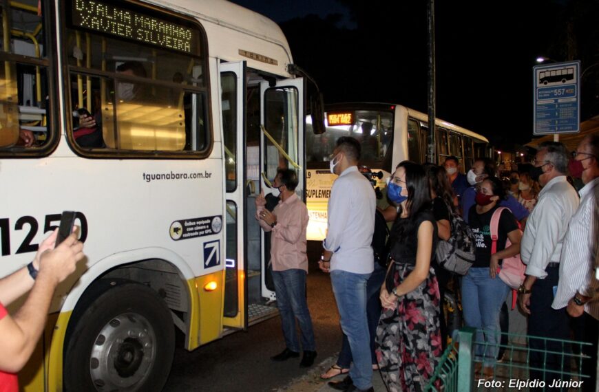 Comissão de Saúde da CMN fiscaliza situação dos ônibus de Natal