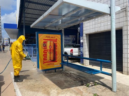 Coronavírus: trabalho de higienização no sistema de transporte público é permanente em Natal 5 34118