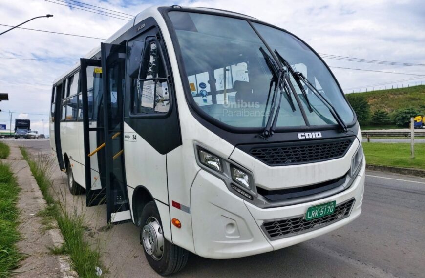 Exclusivo: flagramos microônibus com chassi de testes da Volkswagen na Dutra