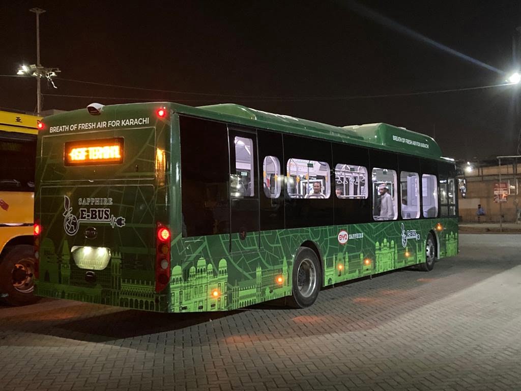 BYD lança o primeiro ônibus 100% elétrico no Paquistão 2 Onibus 100 eletrico BYD K9 BYD