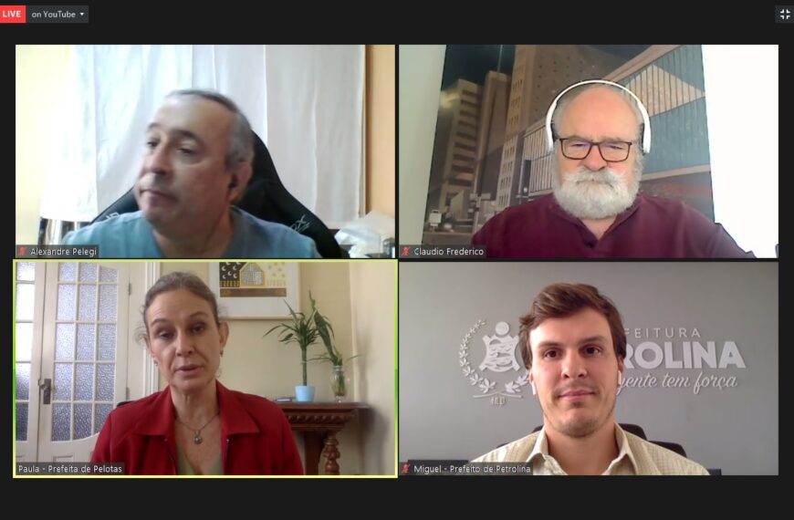 Prefeitos de Pelotas/RS e Petrolina/PE ressaltam a necessidade de se rever o modelo de transporte