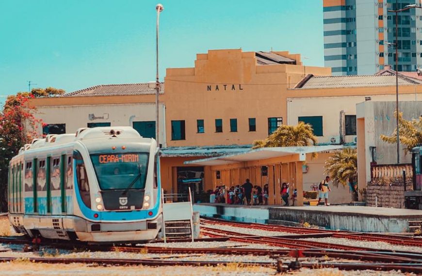 Por conta da forte chuva, viagens de trem estão suspensas entre Natal e Ceará Mirim