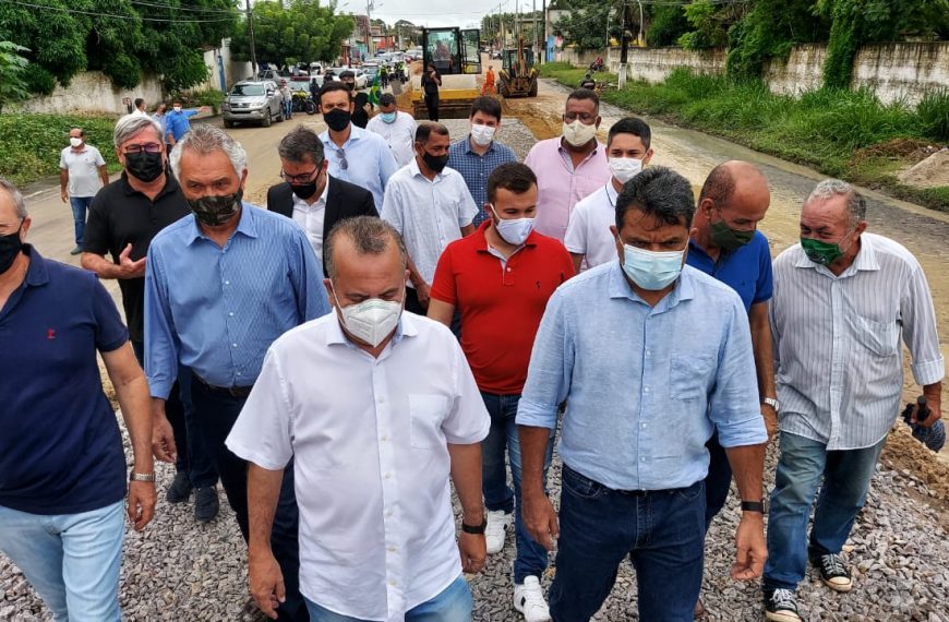 Ministro Rogério Marinho visita obras de expansão do sistema da CBTU Natal