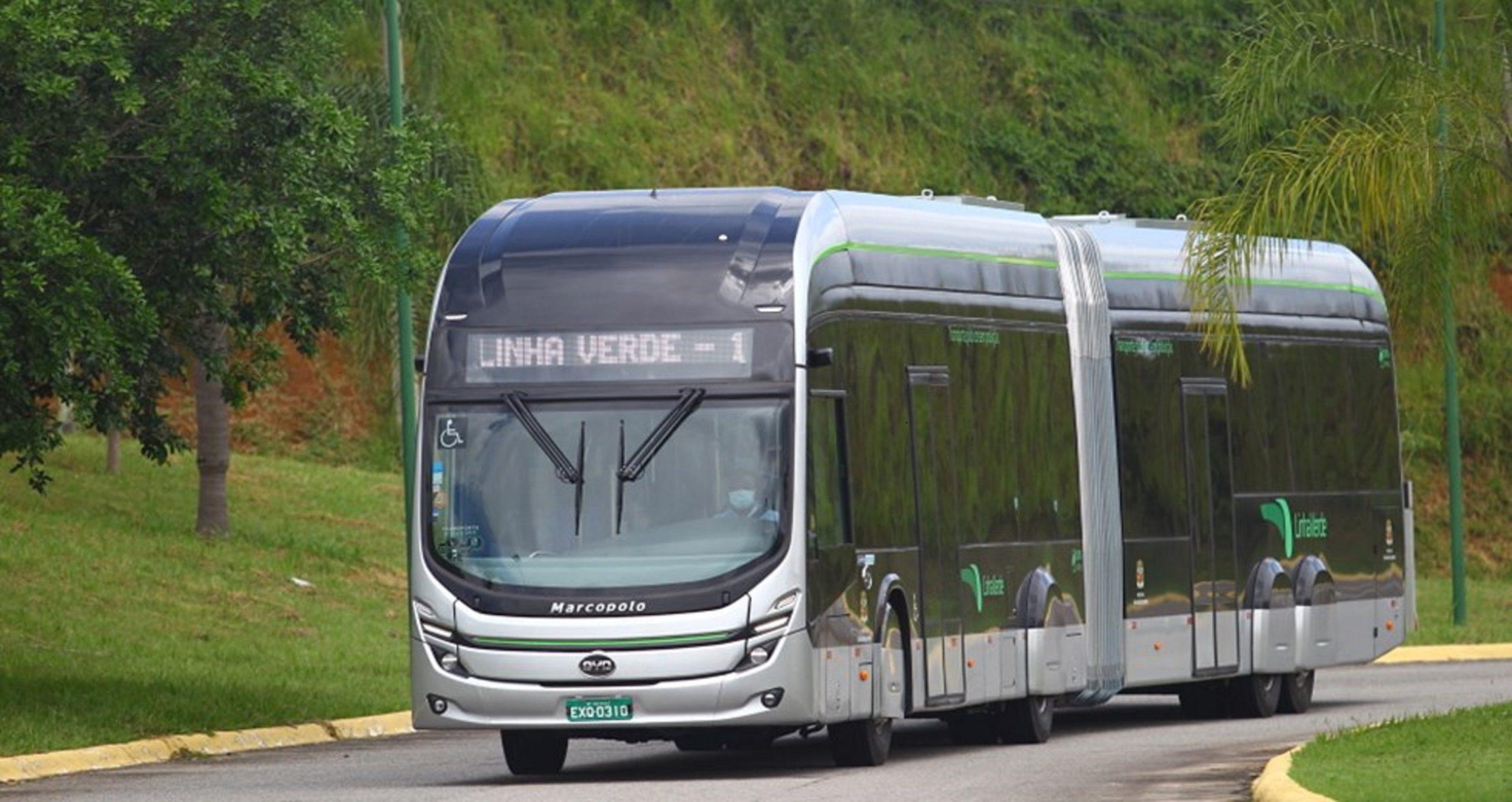 Marcopolo começará a produzir seu ônibus 100% elétrico ainda este ano