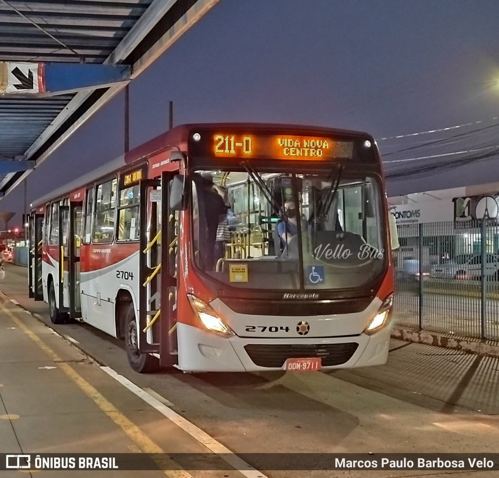 MS: Irregularidades em intervalos e descanso em empresa de ônibus não caracterizam dano coletivo 9 Sao Francisco 2704 OB