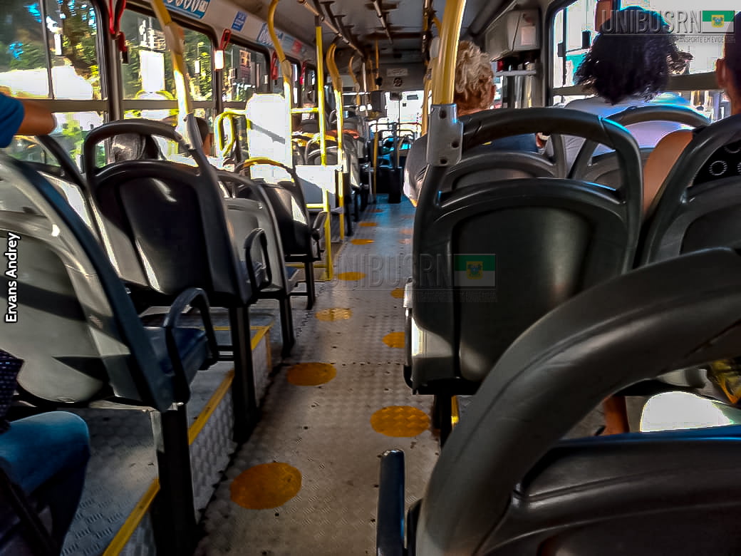 STTU define que ônibus em Natal devem circular com até 40 passageiros sentados e 15 em pé