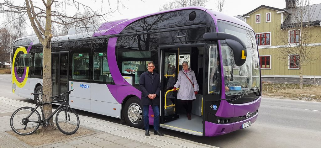 BYD inicia a entrega de ônibus elétricos no norte da Suécia, para a Nobina 4 onibus eletrico BYD para nobina opercao pitea suecia BYD