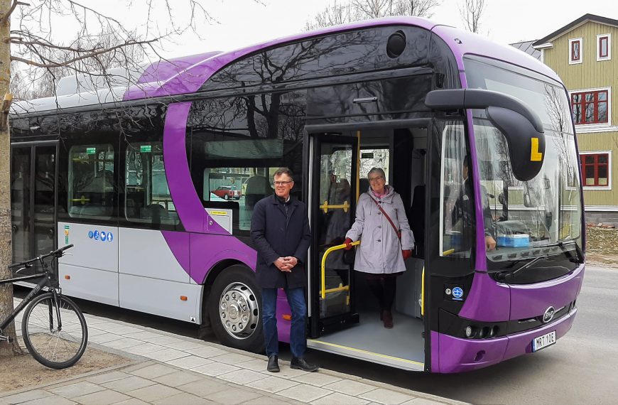 BYD inicia a entrega de ônibus elétricos no norte da Suécia, para a Nobina