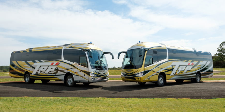 Mercedes exporta ônibus para fretamento em grandes altitudes no Peru 2 X noticia 33180