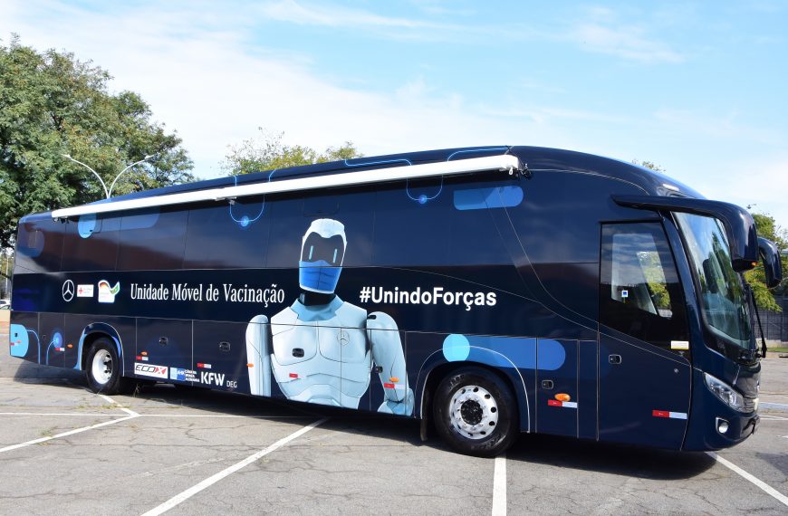 CE: Fortaleza recebe Unidade Móvel da Cruz Vermelha para vacinação contra a Covid-19