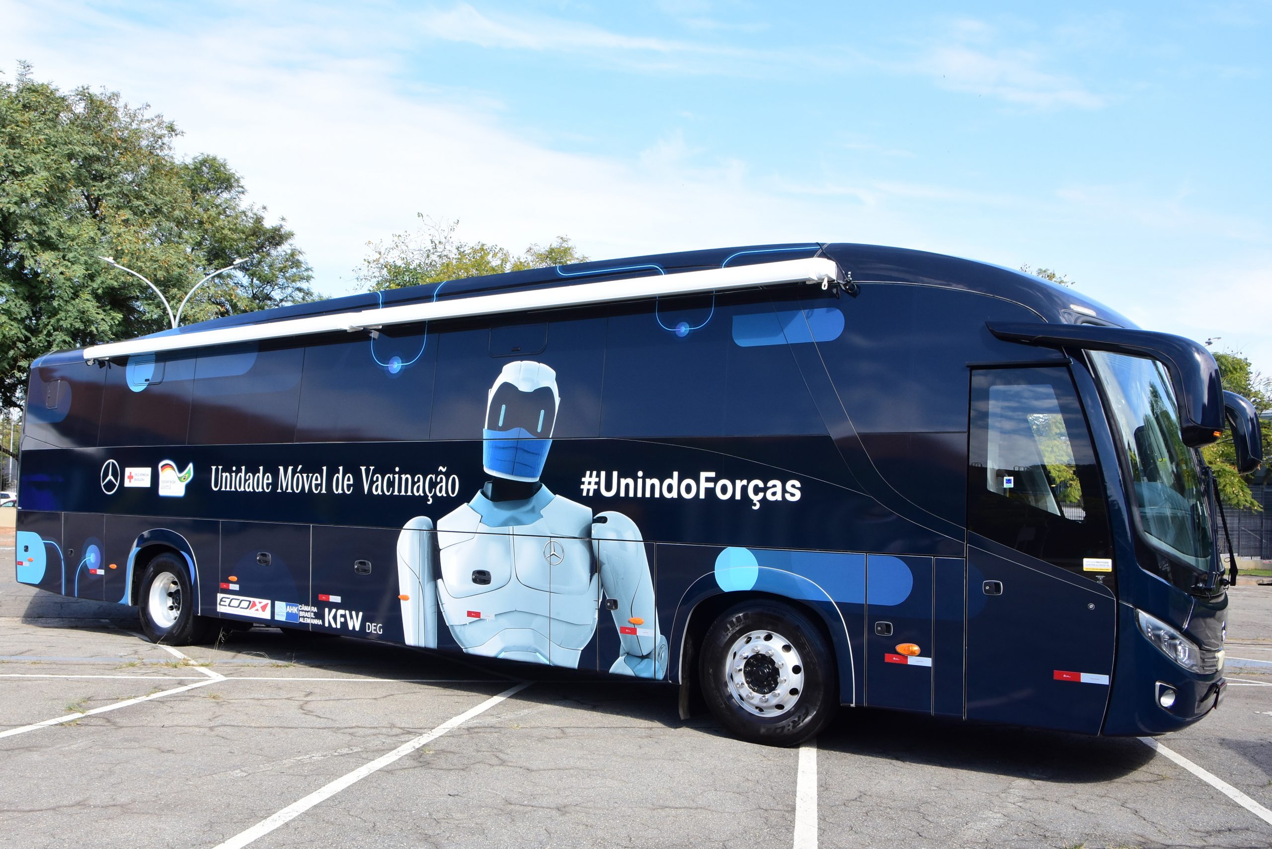 CE: Fortaleza recebe Unidade Móvel da Cruz Vermelha para vacinação contra a Covid-19