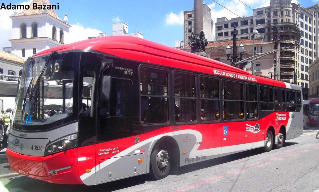 Operação de trólebus na capital paulista reduz 20 mil toneladas de CO2 por ano 7 on trole