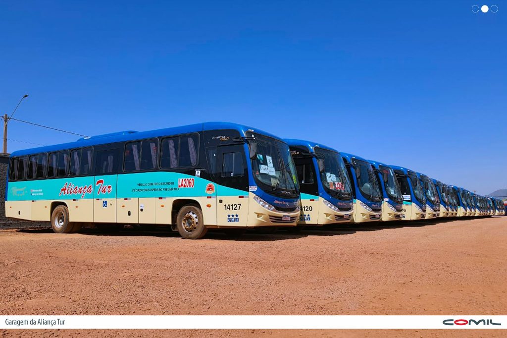 Empresas de Sergipe renovam a frota com ônibus Comil 2 Alianca