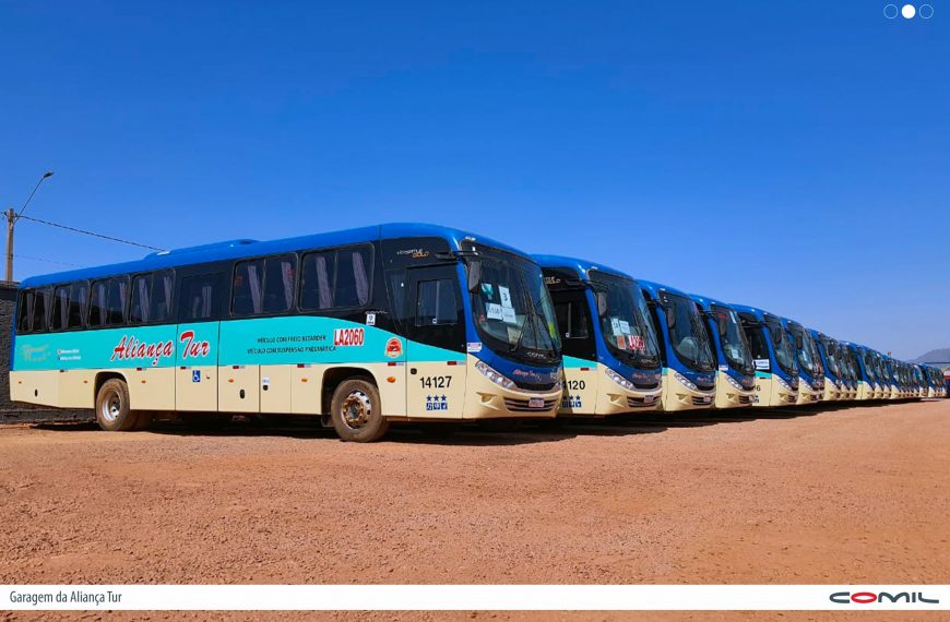 Empresas de Sergipe renovam a frota com ônibus Comil
