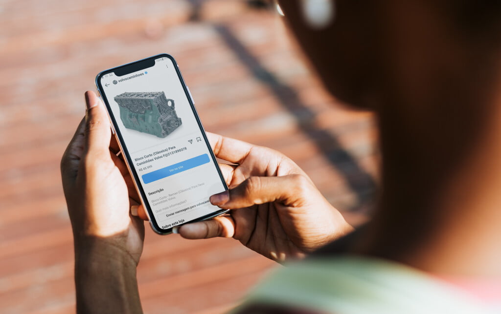 Volvo expande seu e-commerce de peças para o Instagram 1 Divulgacao Volvo 1