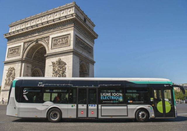 Operadora de transportes públicos de Paris assina contratos para aquisição de 451 ônibus elétricos 2 electrique