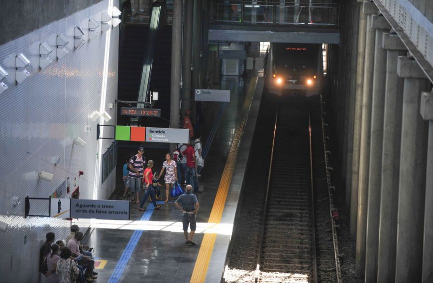 Transporte sobre trilhos em busca de soluções