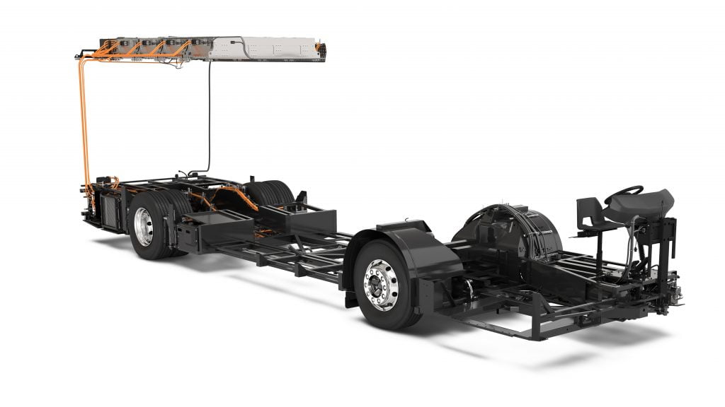 Volvo Buses apresenta novo chassi elétrico na Europa, com foco em mercados globais 3 Divulgacao Volvo 1