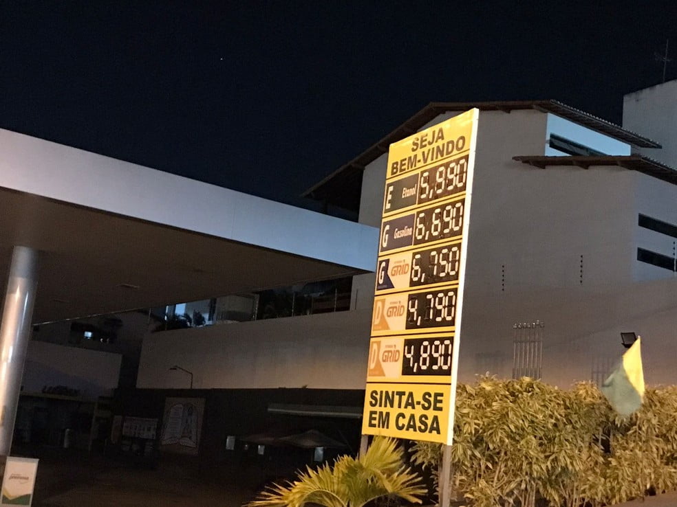 Preço da gasolina sobe e chega a R$ 6,69 em Natal 2 Geraldo Jeronimo G1 RN