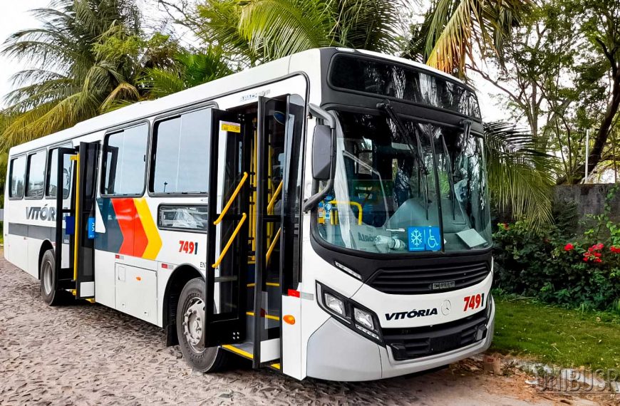 CE: Empresa Vitória renova sua frota de linhas municipais com 5 ônibus zero km