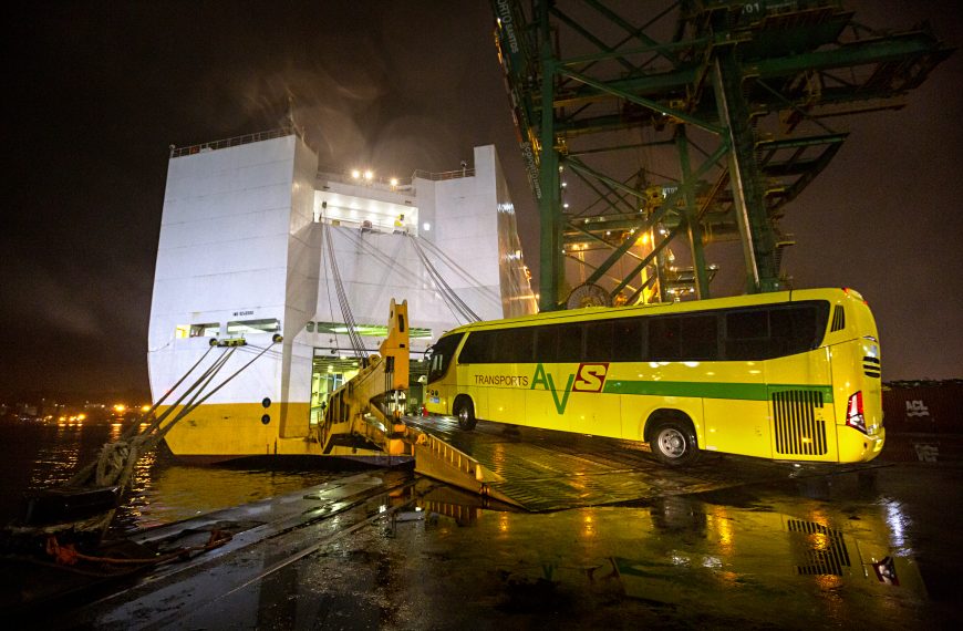 Volvo expande exportações de ônibus para a África