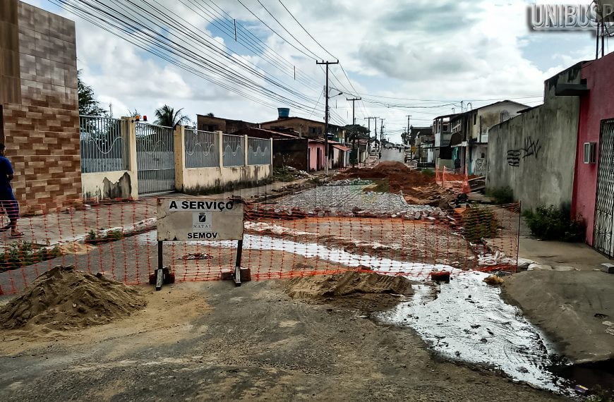 Natal: Obra no Bom Pastor altera trânsito e trajeto de duas linhas de ônibus