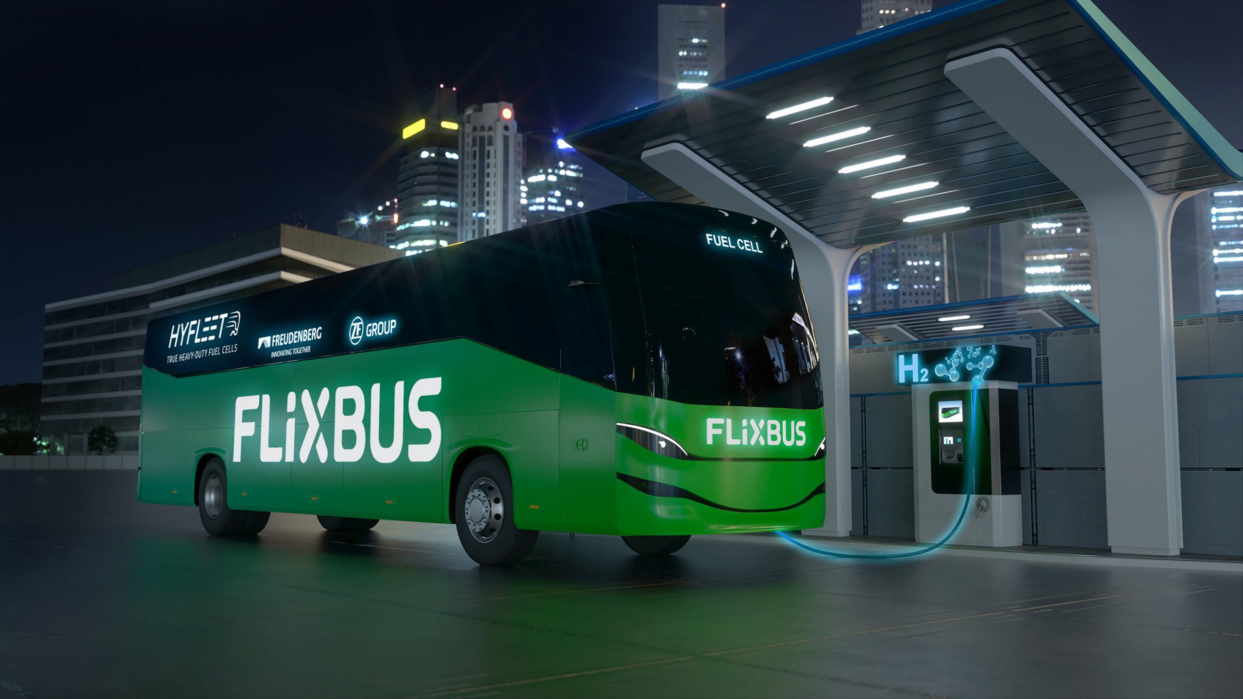 ZF forma parceria para criar célula de combustível para ônibus